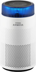 COWAY Air Purifiers for Home up to 810 ft², HEPA and Carbon Filter for Smoke, Allergies, Pet Dander, Odor, AQI Monitor, Auto Mode, Timer, Filter Indicator, Night Light, 2yr Warranty, Airmega 100 White