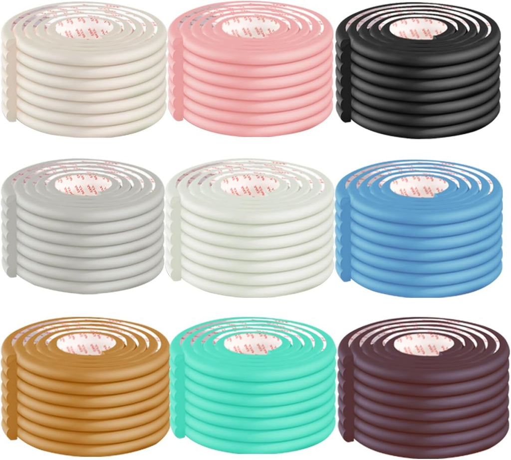 Extra Thick Furniture Table Edge Protectors Foam, Furniture Edge & Corner Guards, Protectors Table Edge Safe Corner for Furniture Corner Use(Wood,20M)