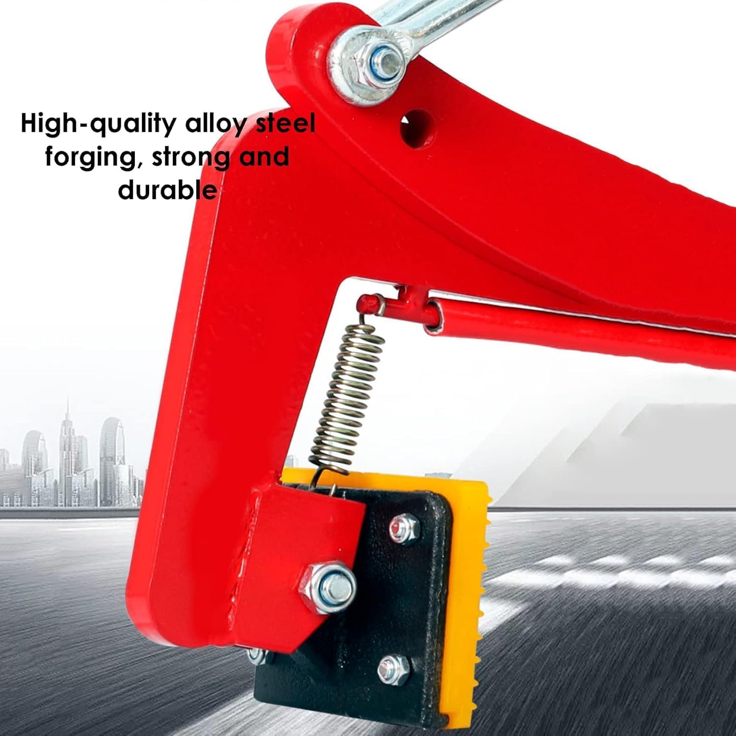 Stone Lifting Clamp, Granite Slab Lifting Clamp, Clamps with Chain Vertical Plate, for Lifting and Transporting Hanging Stone Fixture Clip Slate(One Color-12in)