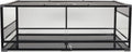 Zilla QuickBuild Reptile 65 Gallon Glass Terrarium Habitat with Sliding Door For Geckos, Snakes, Lizards, Frogs, Turtles, and Tortoises, 48' x 18' x 18'