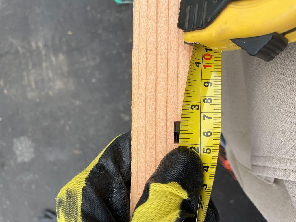 Sandbaggy 24' Erosion Control Wood Stakes with Notch - 100% Biodegradable - Chisel Point, Douglas Fir Wood - Made in The USA (1250)