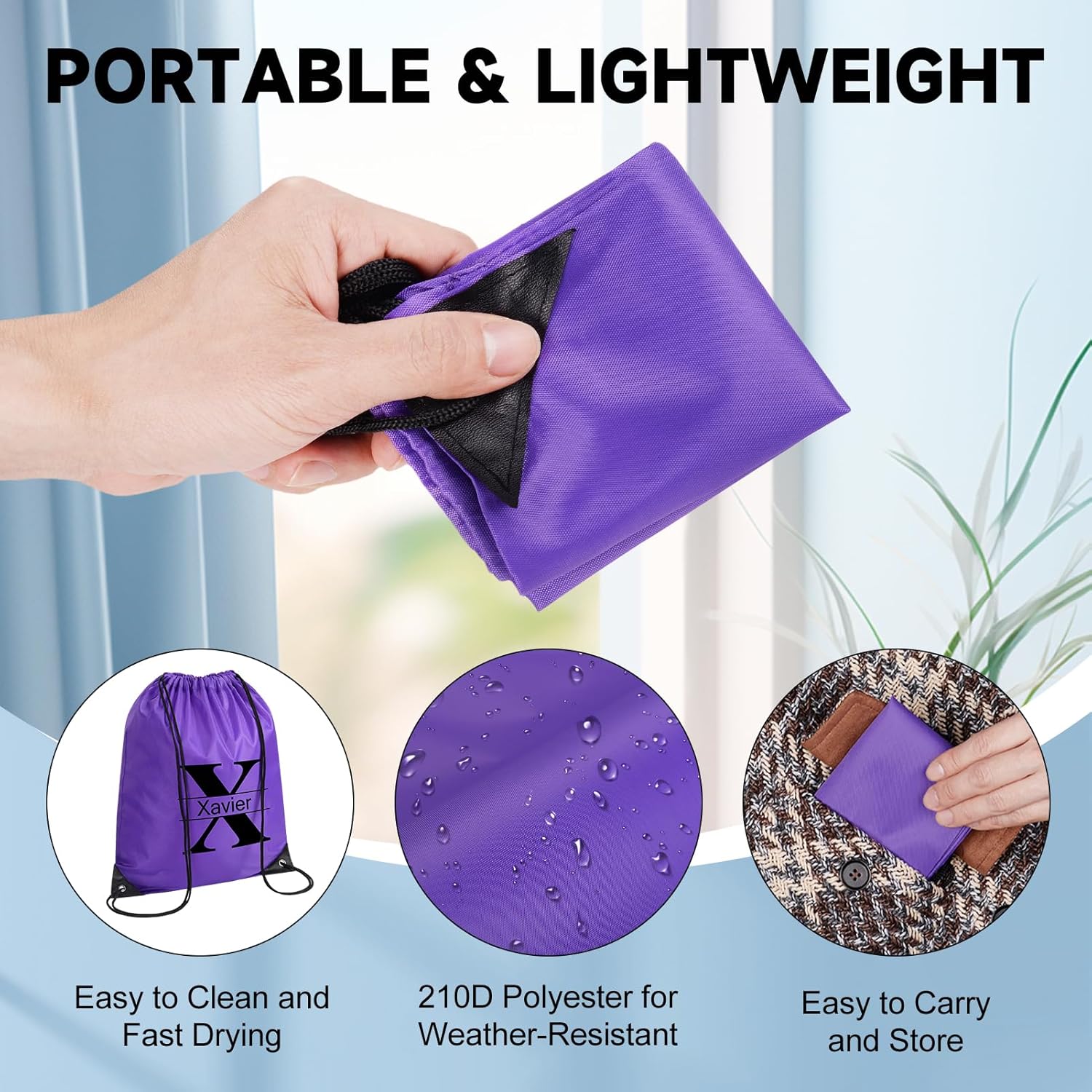 Custom Drawstring Bags With Logo, 80 PCS Personalized Text Drawstring Backpack Bulk, Easy-to-Carry String Bag Great for Gym, Travelling and for Everyday Use (Gray)