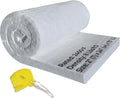 SIMOND Store Ceramic Fiber Blanket - 2' x 24' x 75', Density 8 LB 2400F Rated High Temp Insulation Baffle for Stove Forge Furnace Fireplace Kiln Pizza Oven Chimney Dishwasher Insulation Blanket