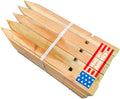 Sandbaggy 24' Erosion Control Wood Stakes with Notch - 100% Biodegradable - Chisel Point, Douglas Fir Wood - Made in The USA (1250)