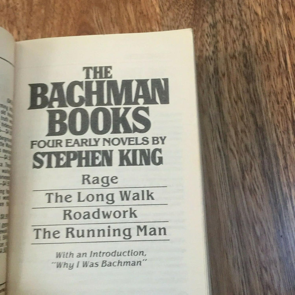 The Bachman Books: Four Early Novels by Stephen King