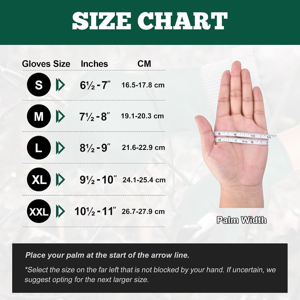TitanFlex Heavy Duty Industrial Nitrile Gloves with Raised Diamond Texture, 6-mil, Latex Free (Dark Green/Yellow)