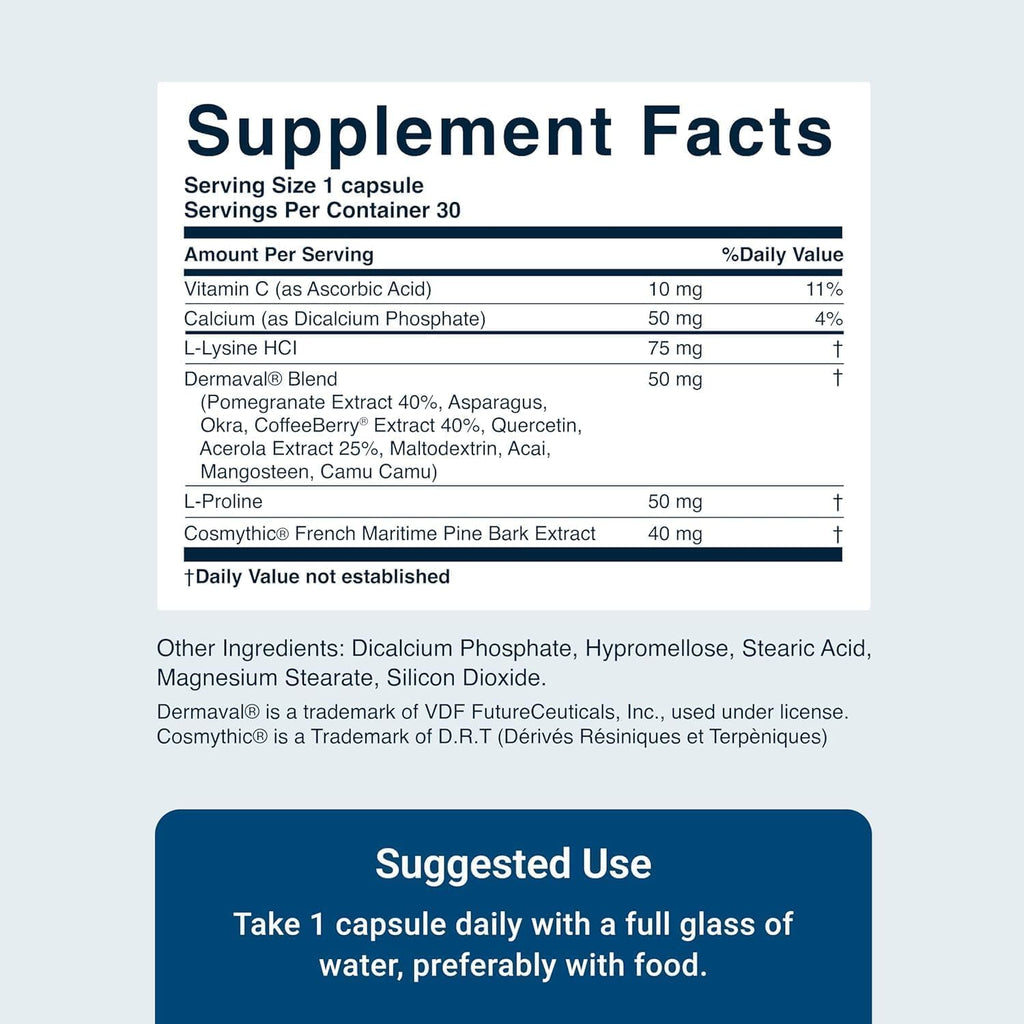 ACTIVATEDYOU Essential Skin Food, Advanced Skincare Collagen Elastin Support Supplement for Aging Skin, Helps Improve Appearance of Face Texture, Sagging w/Dermaval, Vitamin C (30 Count (Pack of 3))