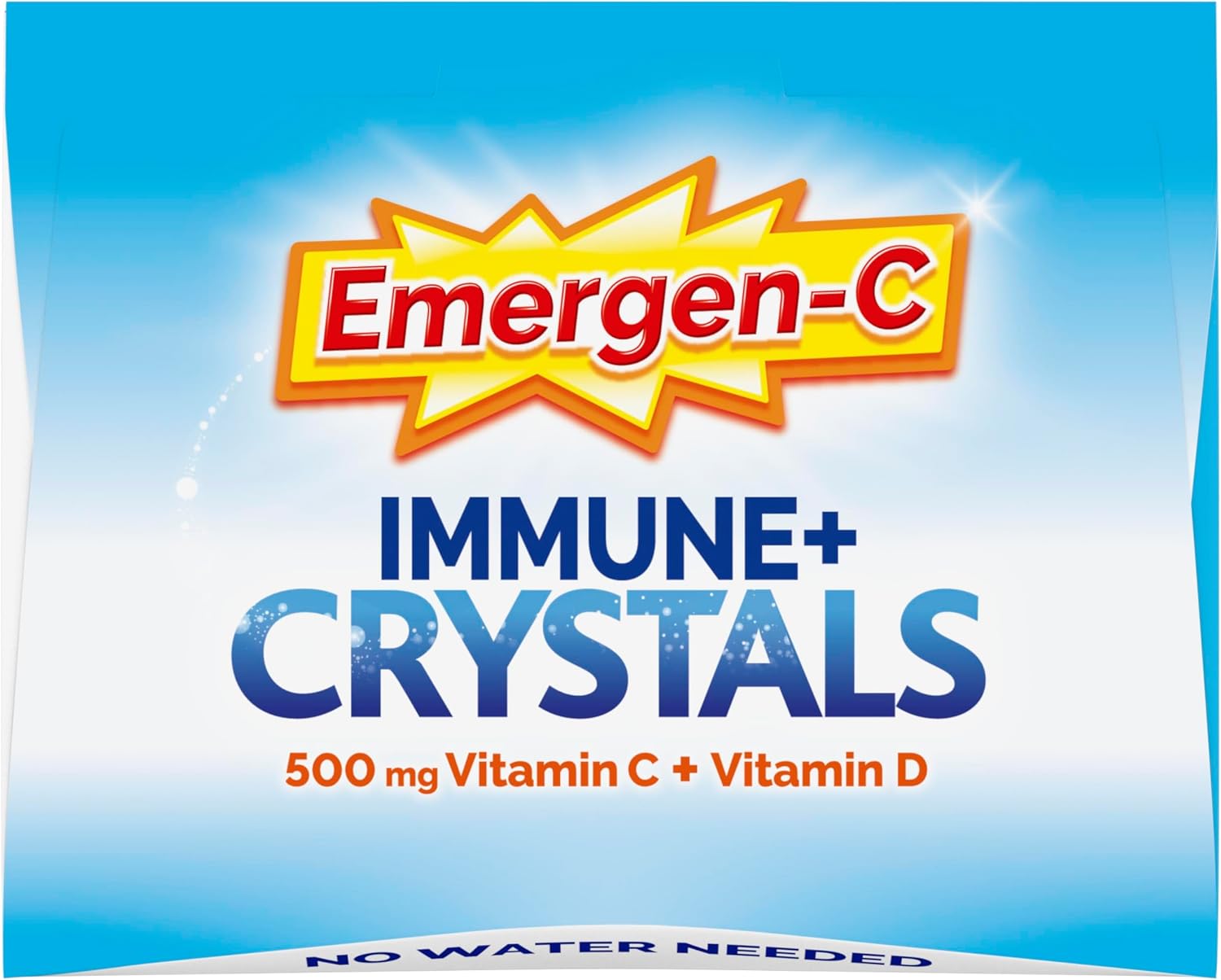 Emergen-C Immune Plus Crystals, On-the-Go Immune Support Supplement with Vitamin C, Vitamin D, B Vitamins, Zinc and Manganese, Berry Lemonade - 28 Stick Packs (Pack of 12)