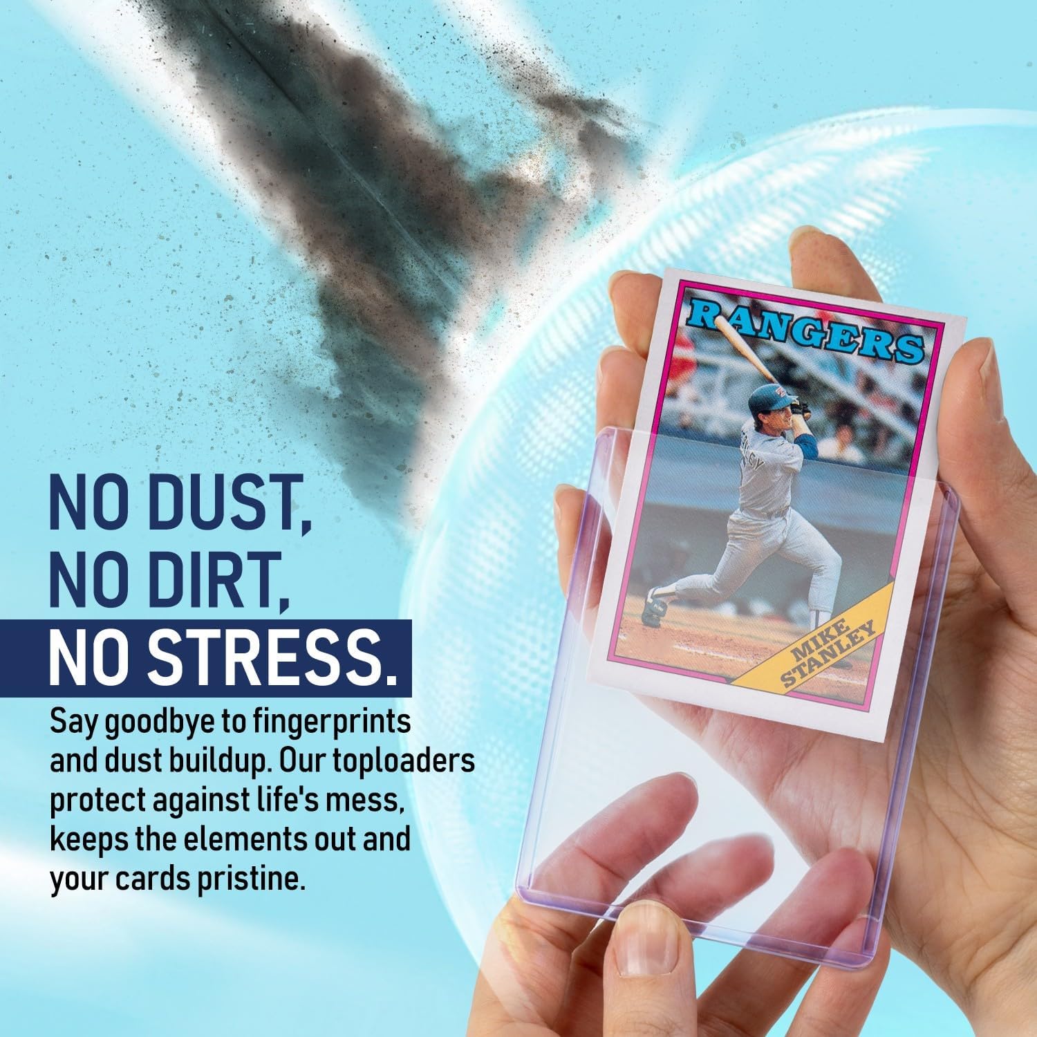 Premium Seamless 20PT - 360PT Thick Top Loaders for Cards | Top Loader Card Holder, Baseball Card Sleeves Hard Plastic, Hard Trading Cards Sleeves, TCG Sports Sleeve Hards, Toploader Clear Plastic.