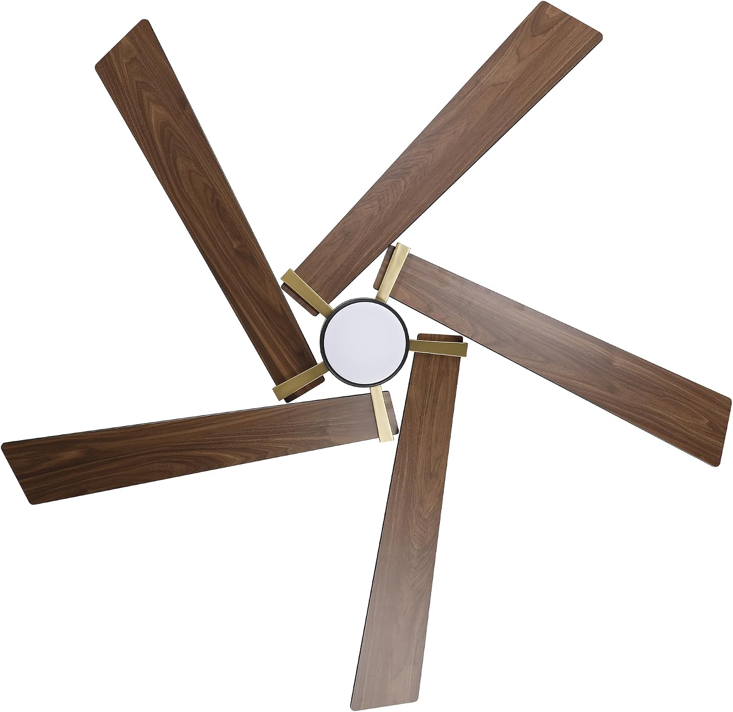 60 Inch Ceiling Fans with Lights and Remote, Farmhouse Lighting Ceiling Fan with Reversible DC Motor, Dimmable, Timer, Quiet Outdoor Ceiling Fans for Patios Living Room Bedroom, Double-sided Blades