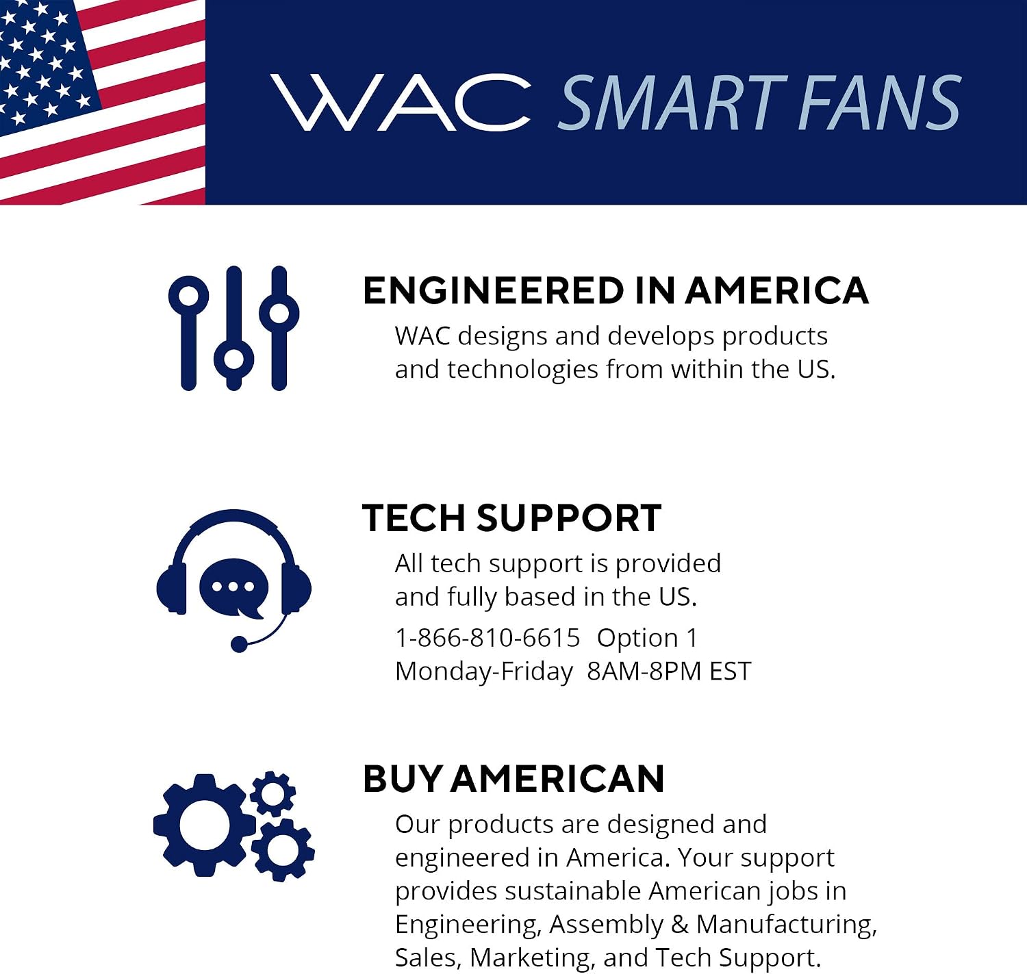 WAC Lighting Mocha XL 8 Blades Aluminum Smart Ceiling Fan in Brushed Nickel