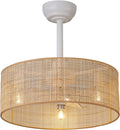 Low Profile Ceiling Fans with Lights 20' Ceiling Fans with Lights and Remote Flush Mount Ceiling Fan with Lights Boho Fandelier Ceiling Fan with 6 Speeds for Living Room Bedroom.