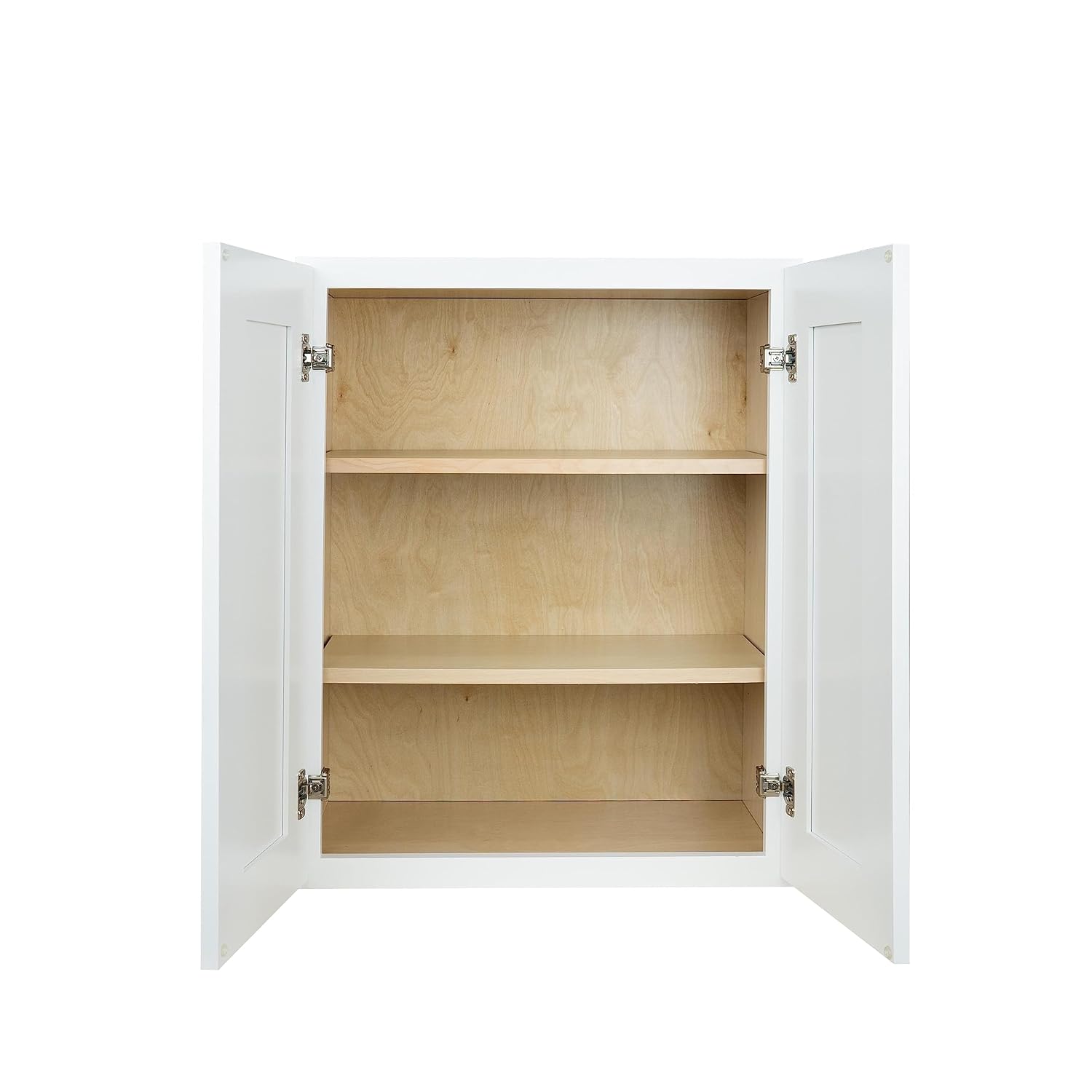 Hollywood Fabiani Design Wall Kitchen Cabinet 24 in. W x 12 in. D x 36 in. H in Shaker White Ready to Assemble