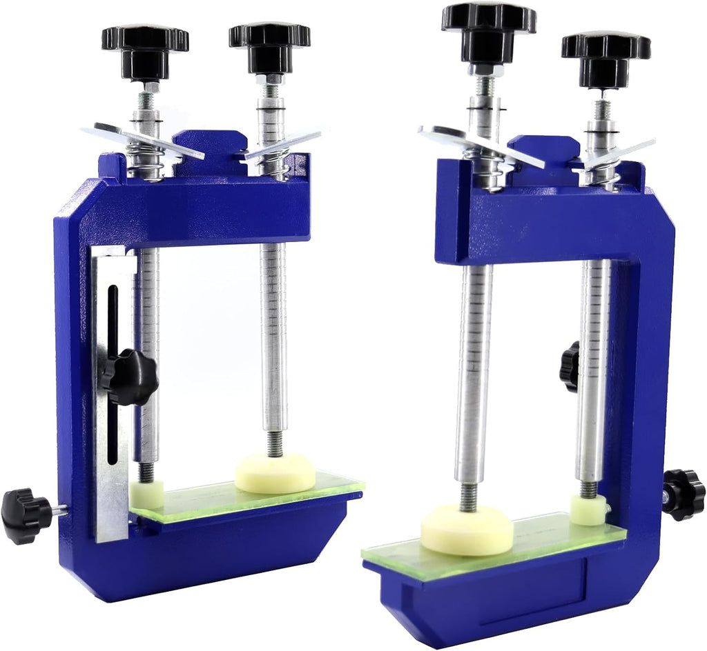 2PCS 45°Mitre Clamp Granite Stone Marble Clamp Countertop Seam Splicing Fixture Install Tools for granite,Stone, Marble Slab Installation (2pcs-Heavy-10inch)