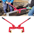 Feeding Mats Granite Slab Lifting Clamp - 350kg Capacity, 12-31 Inch Opening Stone Carrying Clamps Grabber For Moving Marble Slabs/Building Material/Metal Sheets, Concrete Curbs Handling Tool