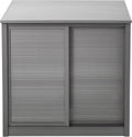 New Age Pet ECOFLEX 30' Small Versa Stand, Standard Height Cabinet for Reptile & Small Animal Habitat, Lounge in Grey