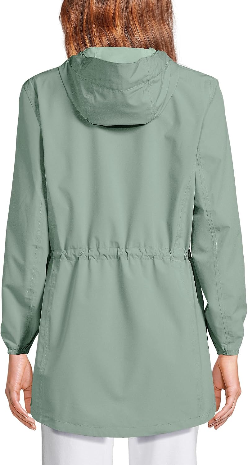 Lands' End Squall Packable Waterproof Raincoat