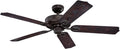 Westinghouse Lighting 7216800 Deacon 52-Inch Oil Rubbed Bronze Indoor/Outdoor Ceiling Fan