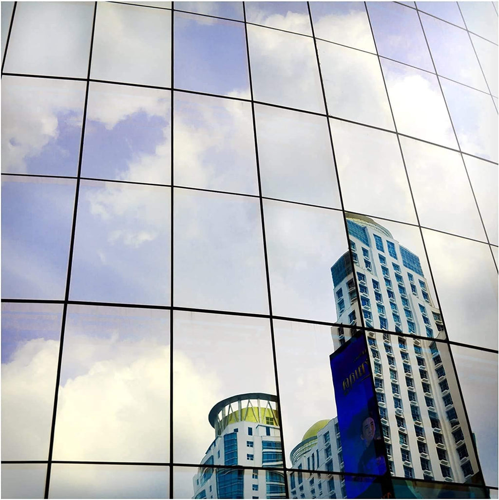 BDF S05 Window Film Daytime Privacy One Way Mirror Silver 5 (60in X 25ft)