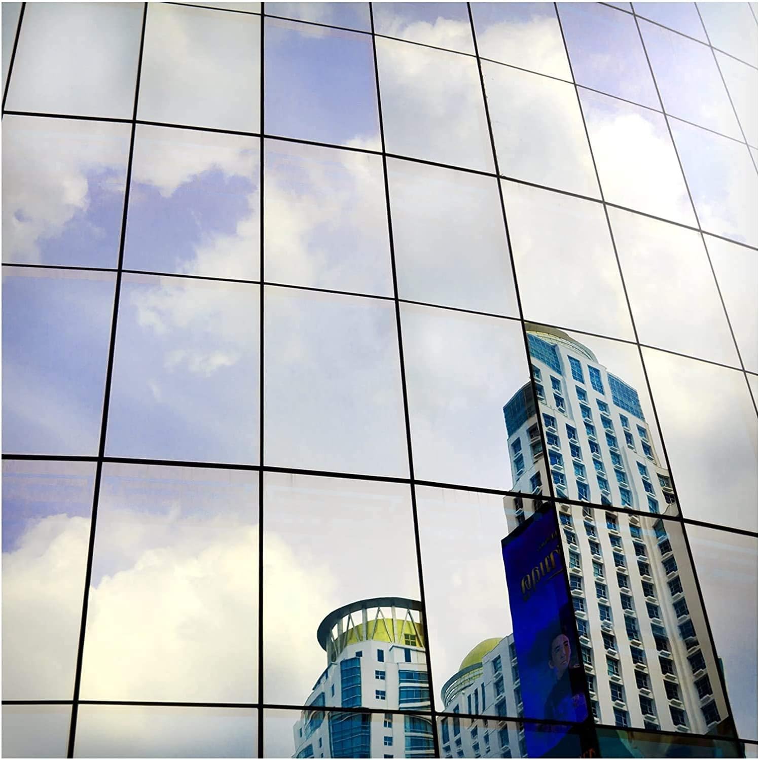 BDF S05 Window Film Daytime Privacy One Way Mirror Silver 5 (60in X 25ft)
