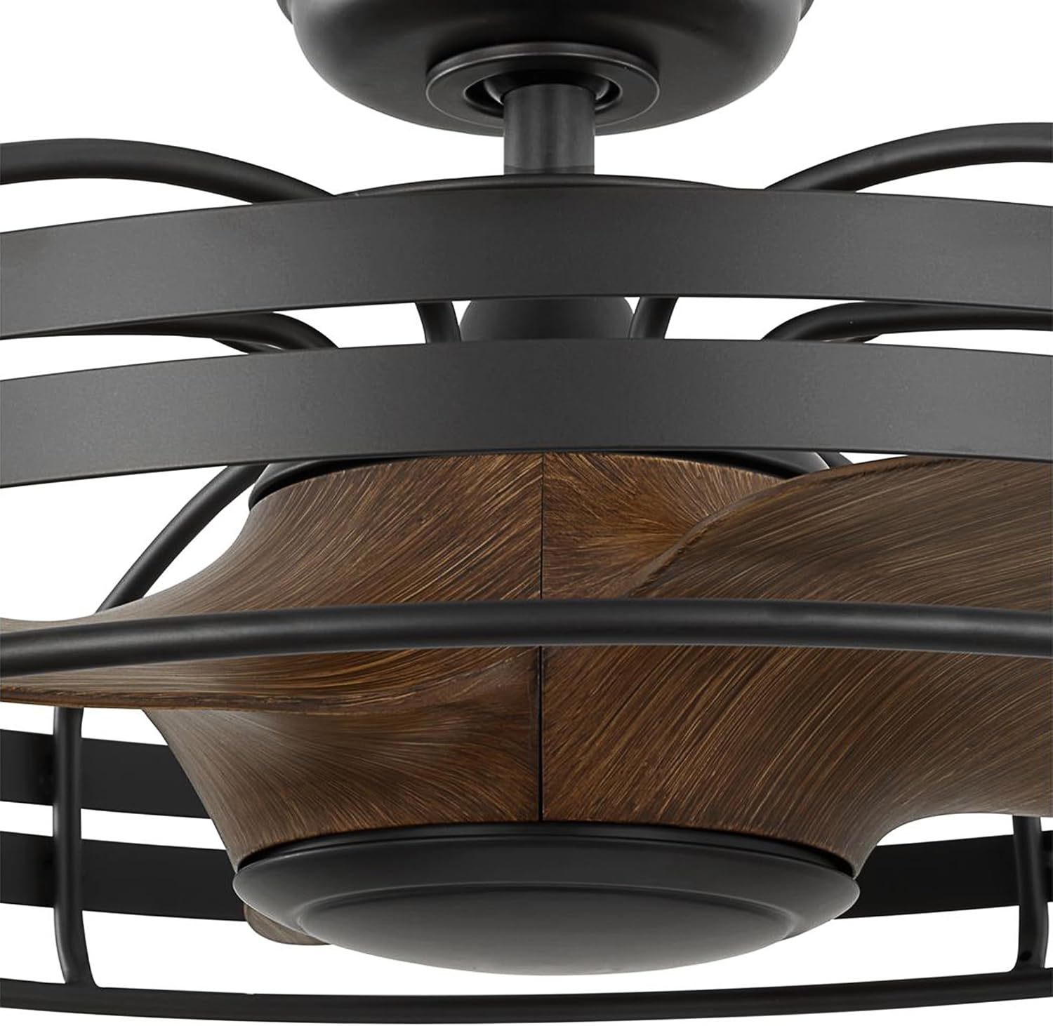 Progress Lighting P250096-143 Bastrop 26' Damp Rated Ceiling Fan, Graphite