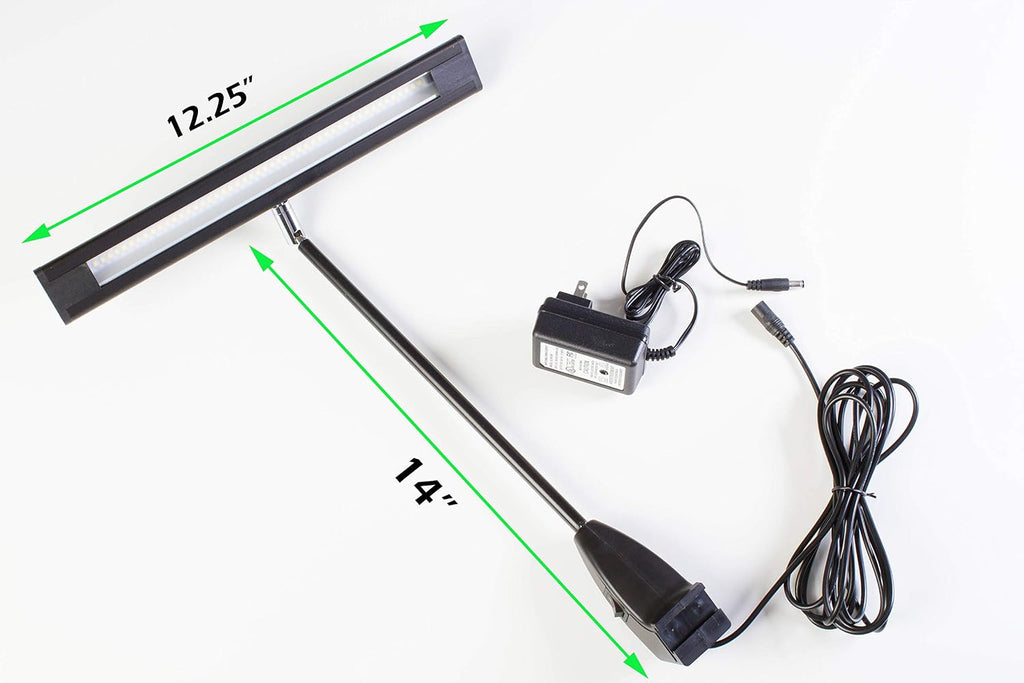 Trade Show LED Light, 2 Packs 24v Warm White 3000k Exhibit Display Lighting for Popup Booth, Back Drop Panel, Halogen Replacement, Includes UL Power Supply & Mounting C-Clamp Hardware