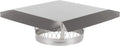 HY-C LC10 Round Stainless Steel Clamp on Single Flue Liner Chimney Cap, 10'