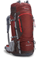 MOUNTAINTOP 80L Internal Frame Backpack for Man & Women Backpacking Hiking Backpack with Rain Cover