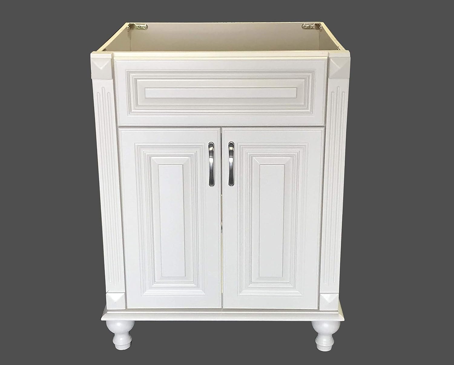 New Antique White Single-Sink Bathroom Vanity Base Cabinet 24' W x 21' D x 32' H
