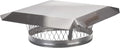HY-C LC13 Round Stainless Steel Clamp on Single Flue Liner Chimney Cap, 13'