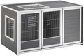 New Age Pet ECOFLEX Cozy Critter Chateau, Small Animal Hutch, 7.6 Sq Ft Living Space