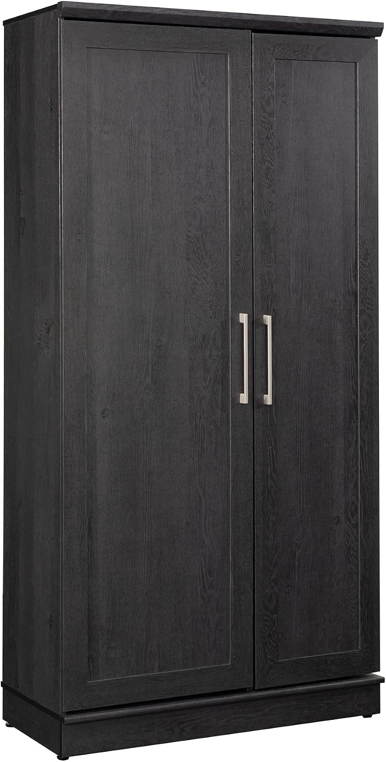 Sauder HomePlus Storage Cabinet, Raven Oak Finish