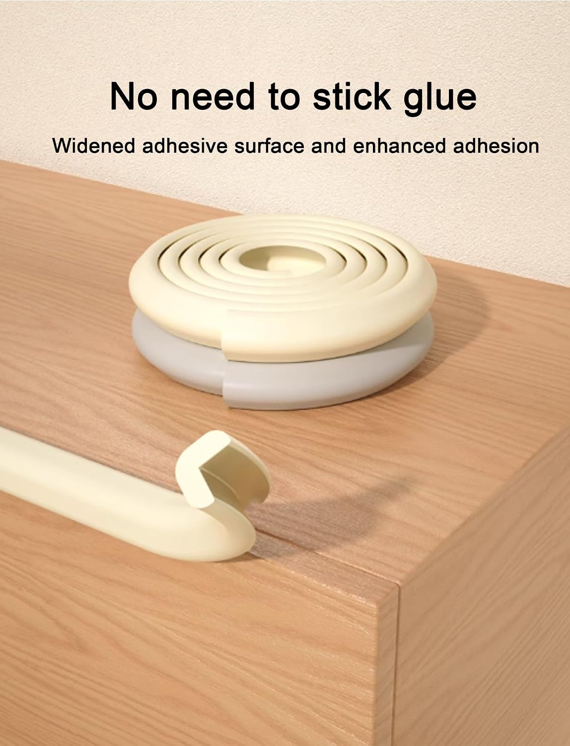 78.7in Furniture Edge and Corner Guards，Protective Foam Cushion，Proofing for Table, Fireplace, Countertop(Color1,3.5cmx1000cm)