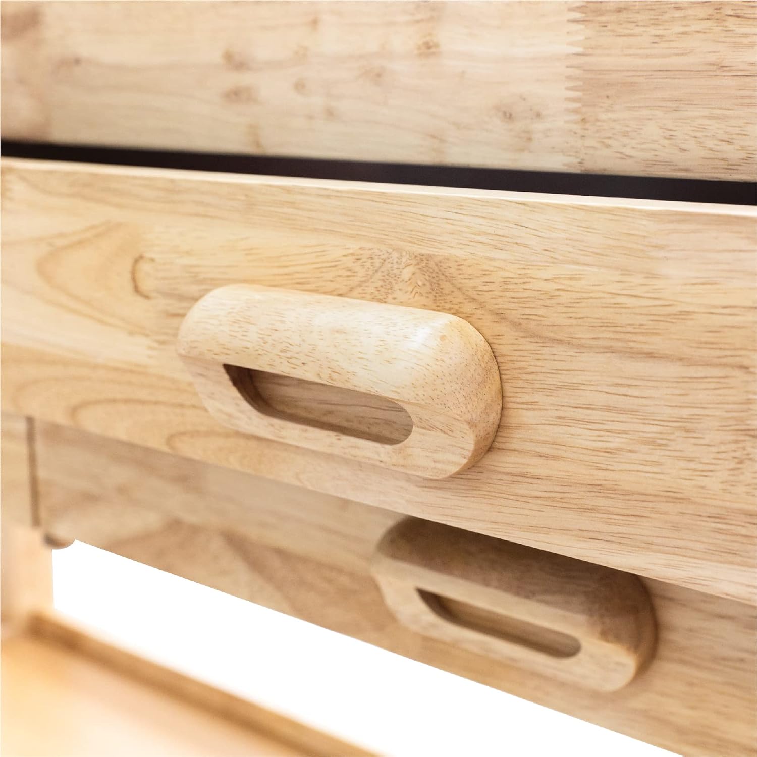Olympia Tools 64.5' Rubber Hardwood Workbench with 4-Drawers & Clamp, 450 lb Capacity – Heavy-Duty Woodworking Storage, Tools Organizer, and Craftsman Standing Station Table for Workshop
