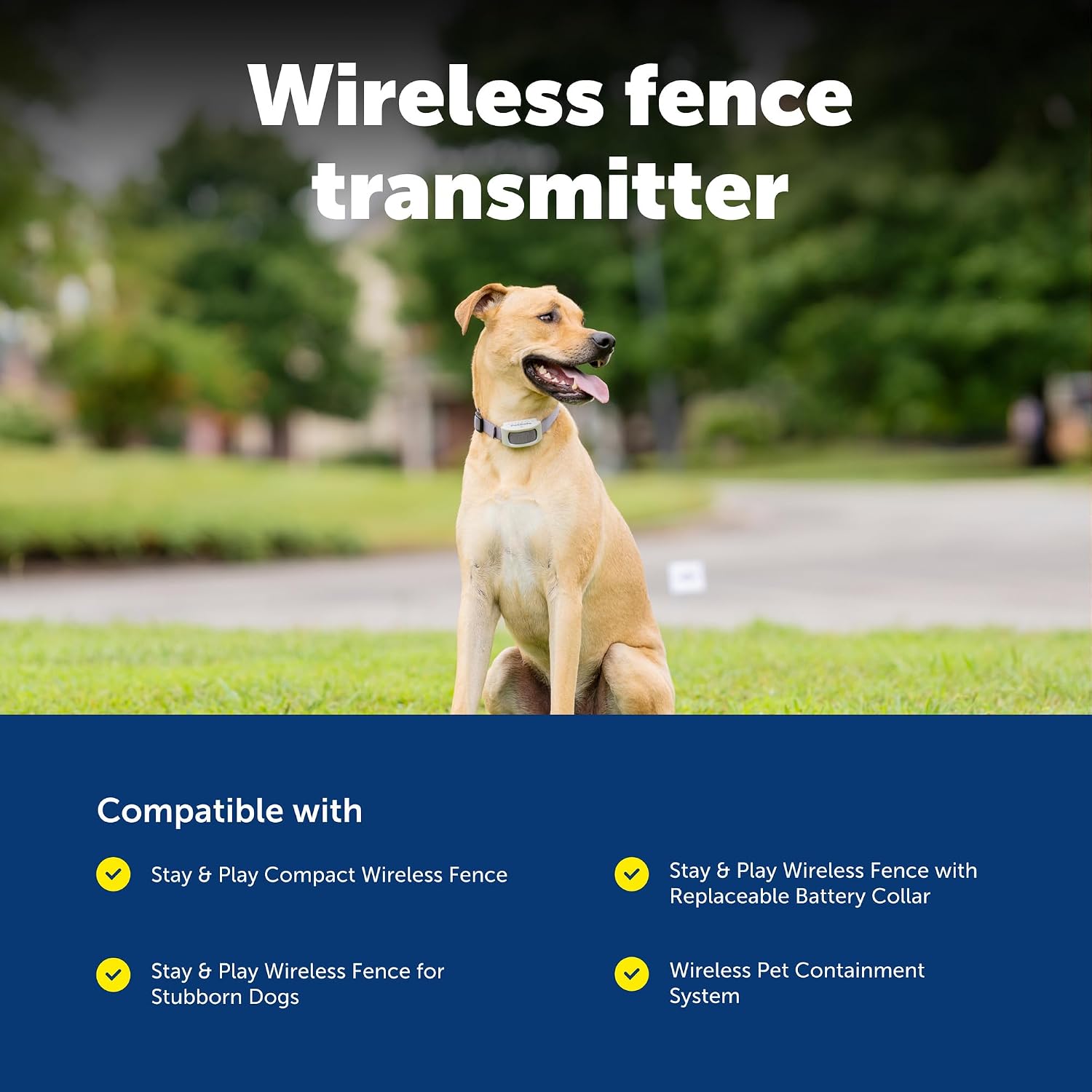 PetSafe Stay & Play Extra Wireless Fence Transmitter - Increase Your Existing Wireless Fence Boundary - from The Parent Company of Invisible Fence Brand
