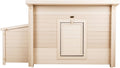 New Age Pet ECOFLEX Fontana Chicken Coop, Urban Barn for 2 to 3 Chickens, Easy Assembly, Eco Friendly & Durable, Tan