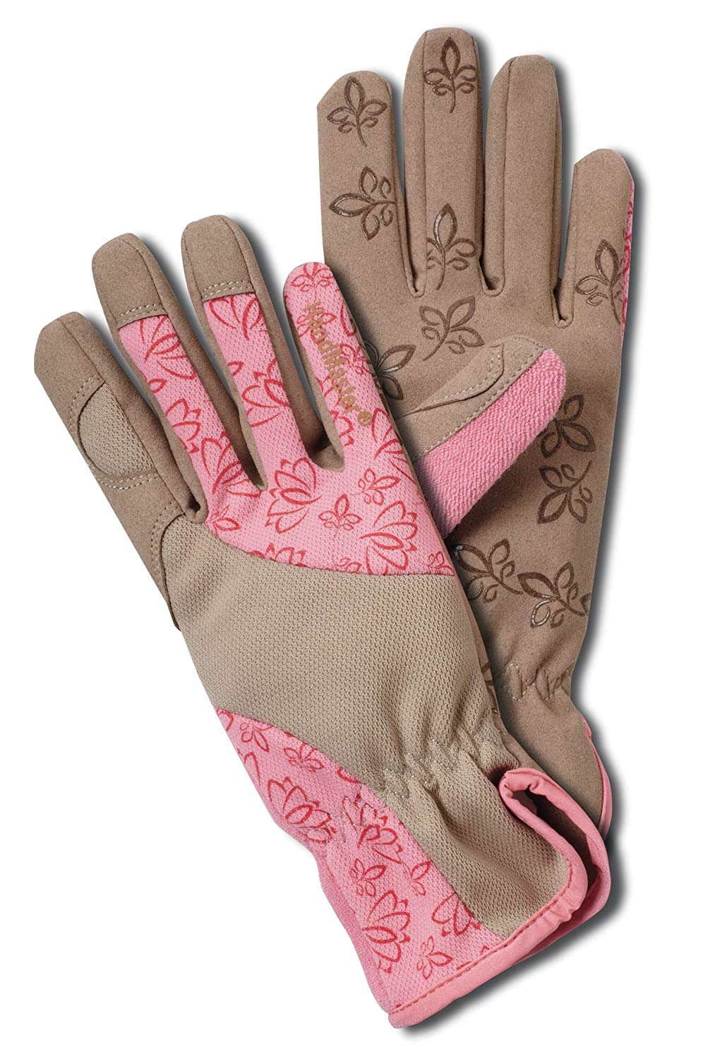 MAGID BE168T Bella Women's Floral High Performance Garden Glove, Large (24 Pair)