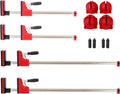 12PCS Parallel Clamp Kits, 24' Clmap(2pcs)+40' Clmap(2pcs)+Bench Dogs (4pcs)+Framing Blocks(4pcs),for Woodworker Tools,DIY