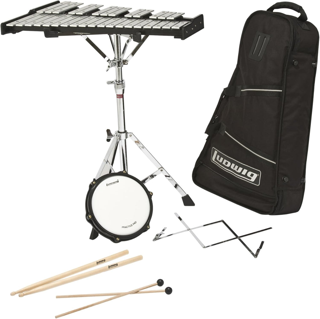 Ludwig Back-Pack Bell Kit Black