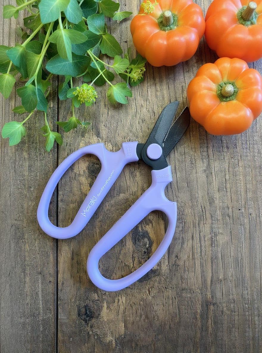 Garden Pruning Shears Scissors Set Of 3, Purple Meraki Garden Shears