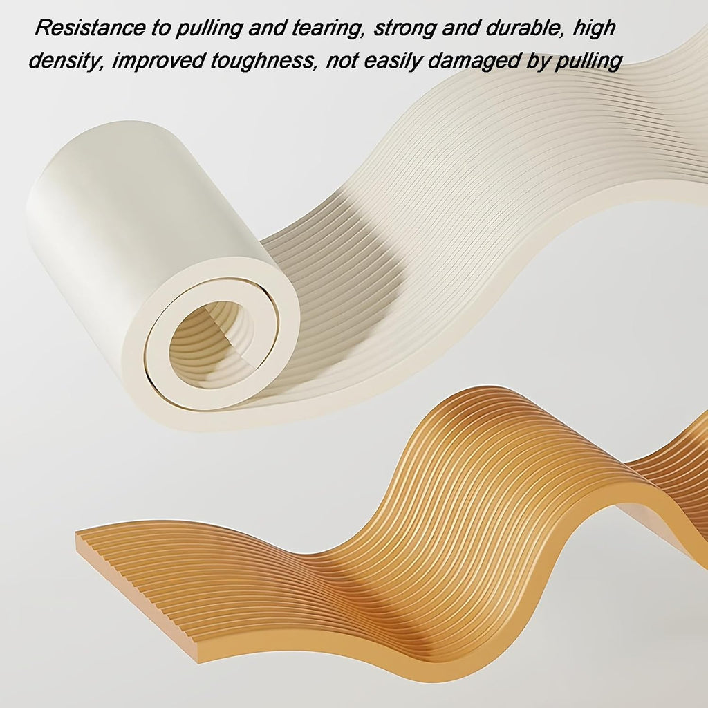 Self-Adhesive Foam Safety Strips - Anti-Collision Wall Padding for Furniture, Tables, Chairs & Cabinets - 20cm Width, 4M Length - Light Green Edge & Corner Protectors