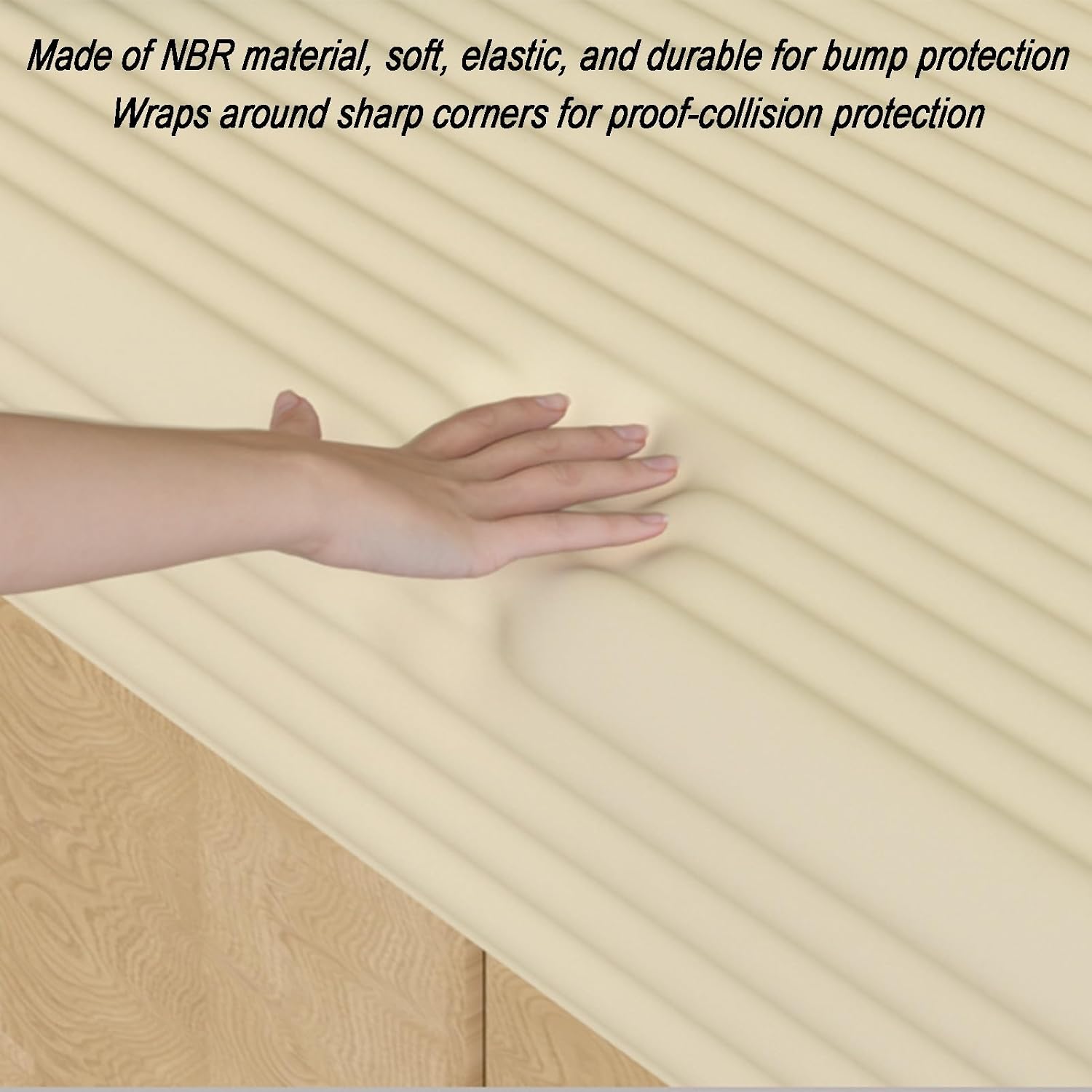 Self-Adhesive Foam Safety Strips, Multifunctional Corner & Edge Guards for Furniture, Tables, Stairs, Baby Proofing, Wall Padding (Pink, 5M Length)