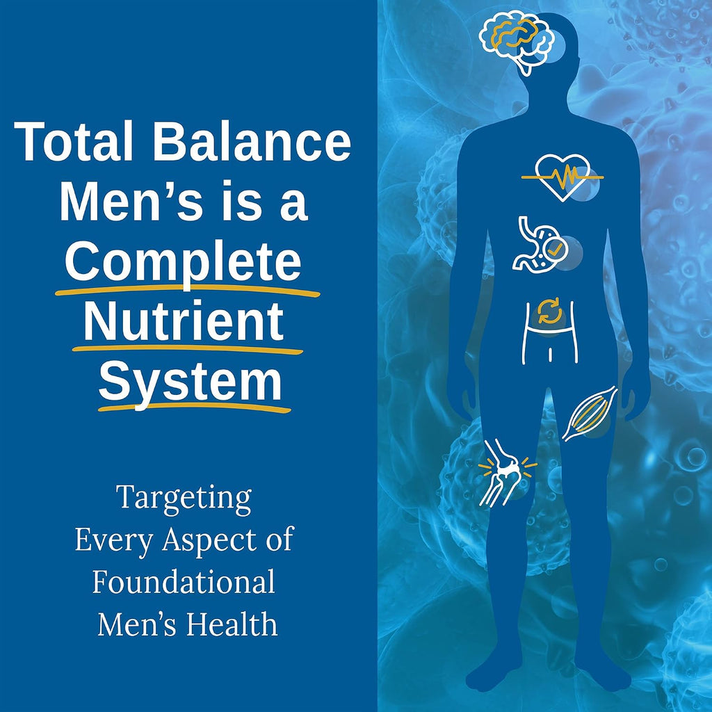 Xtendlife Total Balance Men's Premium Multivitamin for Immune, Heart, Digestive & Cellular Health - Extra Strength Daily Support - 90+ Nutrients & Minerals - 30 Day Supply