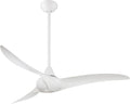 Minka Aire F843-WH Wave - 52' Ceiling Fan, White Finish with White Blade Finish