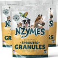 Nzymes® Sprouted Granules 2LBS (3 Pack) for Dogs, Cats, Horses, and Companion Pets. Raw Super-Food Protein and Antioxidant Nutrition. - 220 Servings - Made in the USA