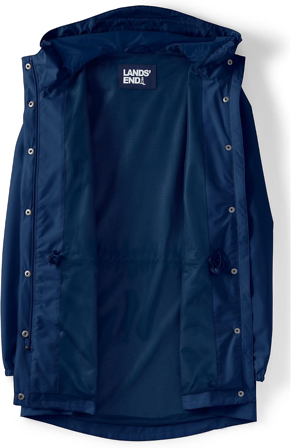 Lands' End Squall Packable Waterproof Raincoat