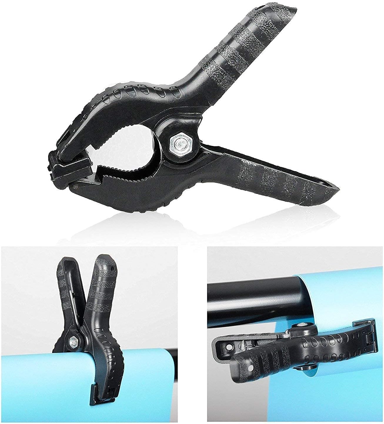 SLOW DOLPHIN Photography Background Support 12ft x 10ft Heavy Duty Adjustable Backdrop Stand Kit with Photography Muslin Backdrop Clips ，Spring Clamps，Carry Bag for Photo Video Studio