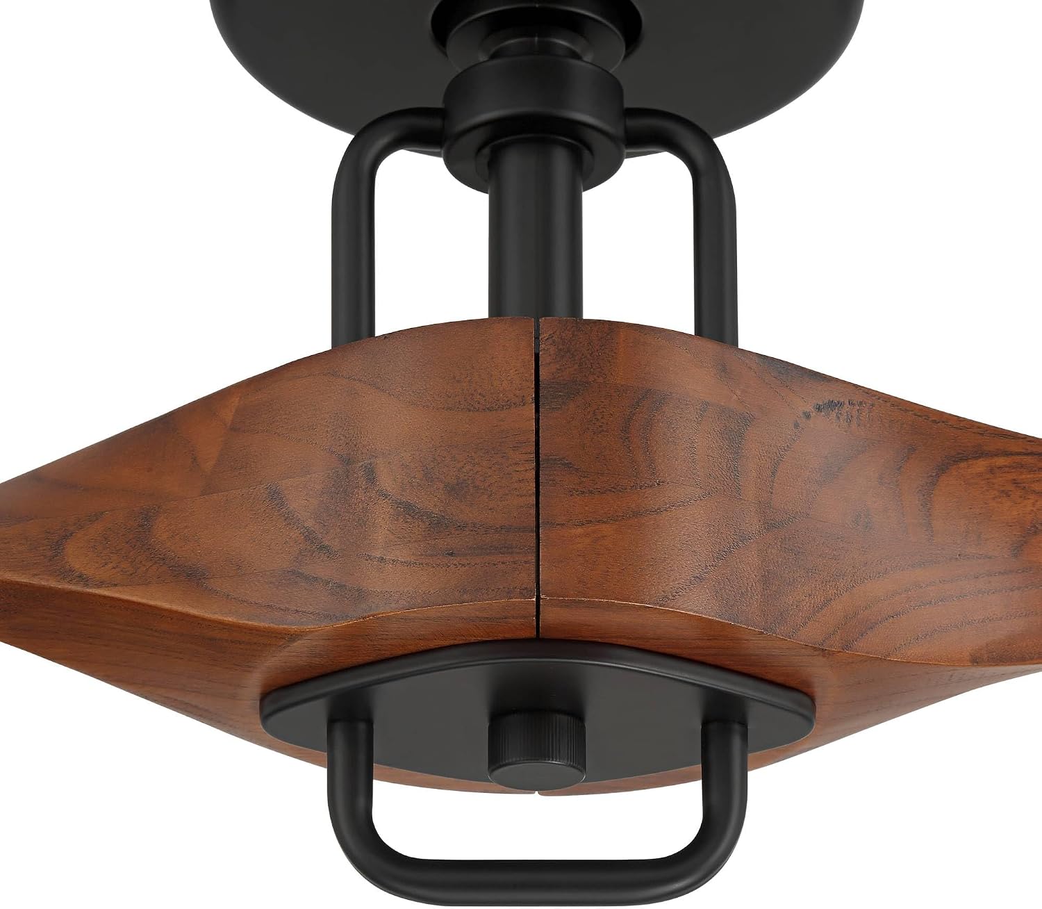 Casa Vieja 56' Longbow Black and Walnut Indoor/Outdoor Ceiling Fan
