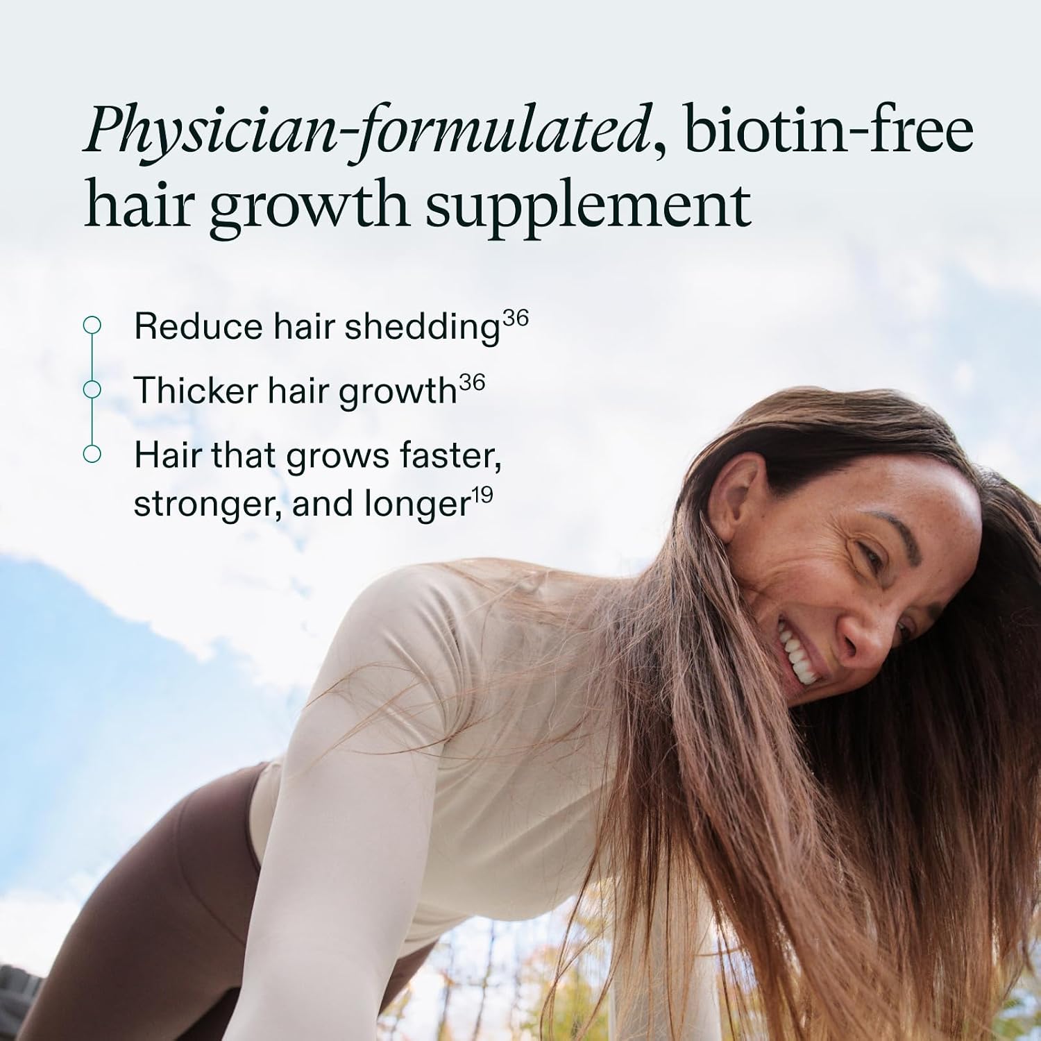 Nutrafol Women's Hair Growth Supplements, for Women 18-44 Years Old, Clinically Tested for Visibly Thicker, Stronger Hair, 100% Vegan Ingredients, Dermatologist Recommended - 2 Month Supply