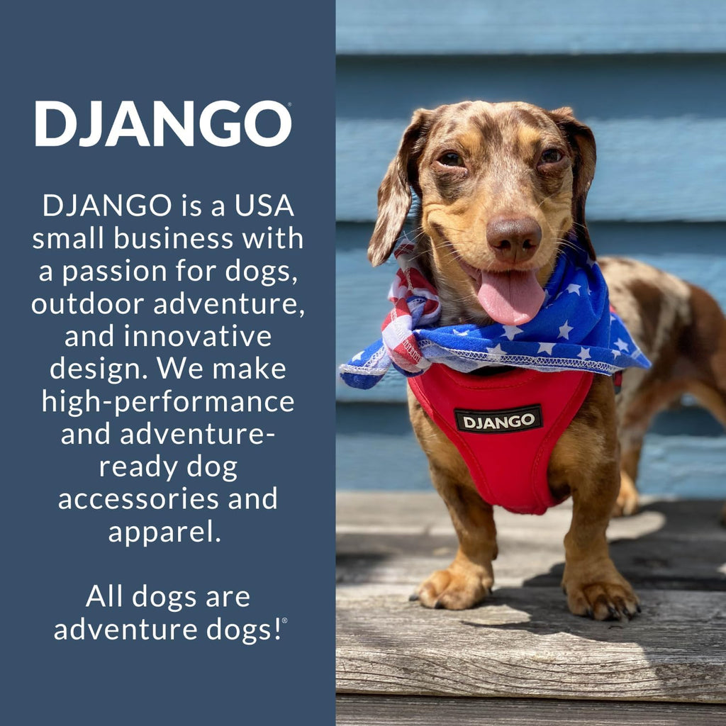 DJANGO Waxed Canvas & Leather Dog Carrier Tote Bag – Premium Soft-Sided Travel Dog Purse with Safety Leash, WR Lining, & Large Zipper Pockets – Everyday Pet Carrier for Small Dogs (Navy Blue, Medium)